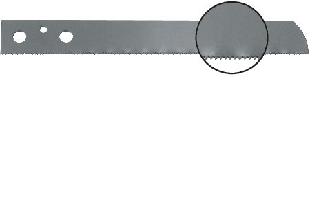 Sägeblatt, Länge 200 mm, Zahnabstand 1,6 mm, Dicke 1,5 mm